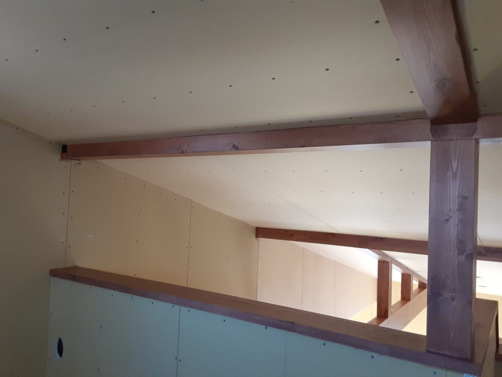 落下防止ネット設置工事