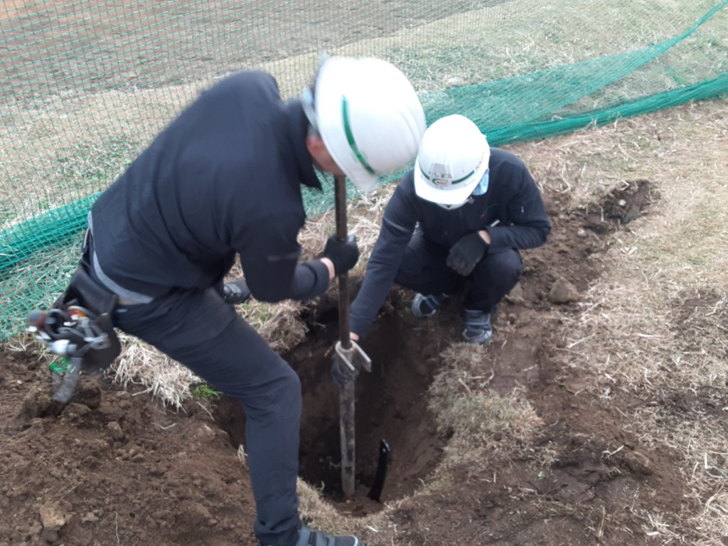 スキ型アンカー増設工事