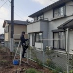 防球ネット設置工事