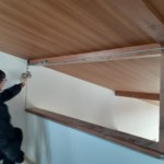 落下防止ネット設置工事