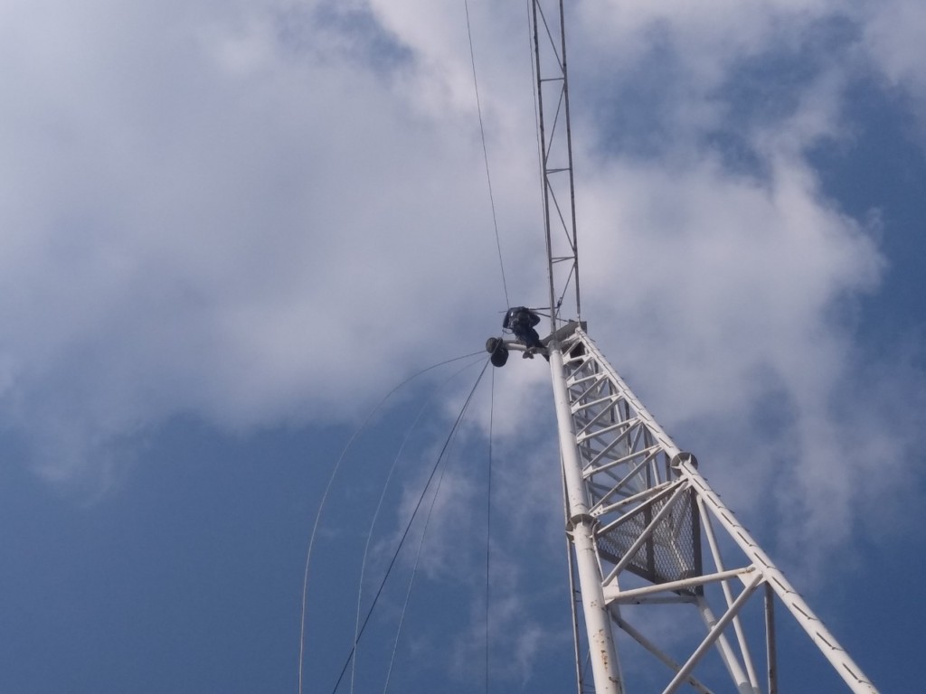 ワイヤー交換工事