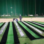 目標グリーン設置工事