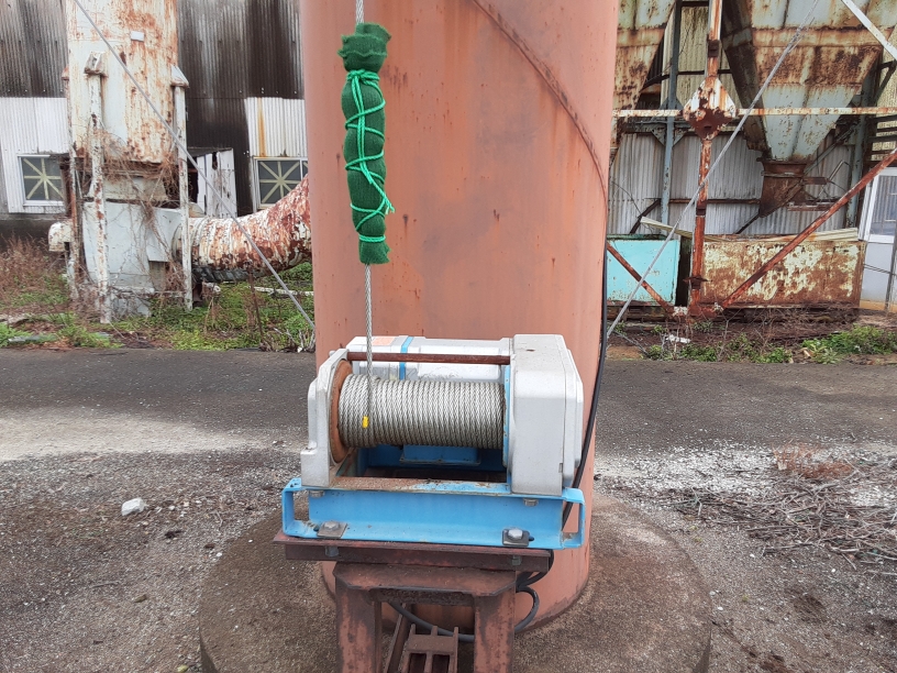 帯ネット入替および近隣防球ネット設置工事