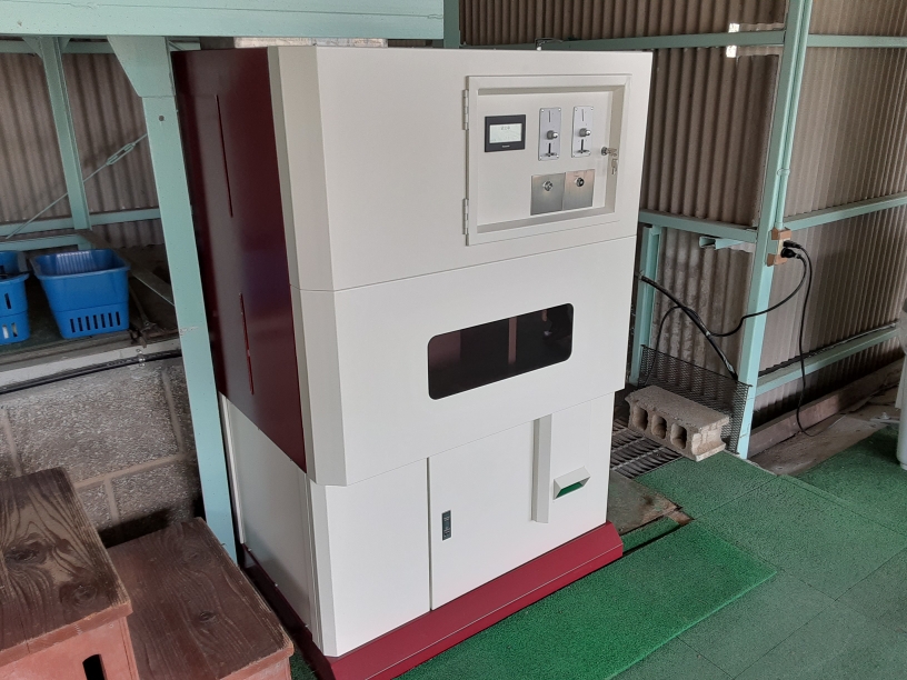 ボール貸出機入替工事