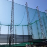 右サイド・天井ネット張替工事