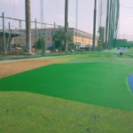 人工芝補修工事