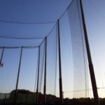 右サイドネット張替工事