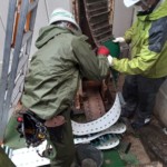 縦コンベアベルト交換工事