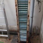 縦コンベアベルト交換工事