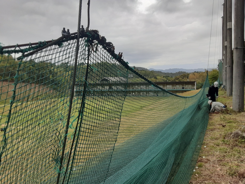 ガイドワイヤー交換工事