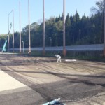 防球ネット張替工事