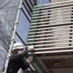 剥落防止ネット設置工事