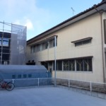 防球ネット設置工事