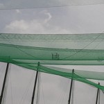 巻きワイヤー交換及び天井ネット補修工事