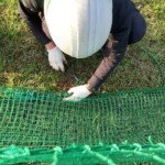 巻きワイヤー交換及び天井ネット補修工事