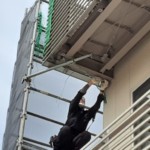 剥落防止ネット設置工事