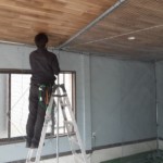 インドアゴルフネット設置工事