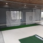 インドアゴルフネット設置工事