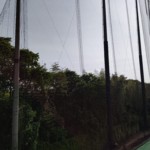 右サイドネット張替工事
