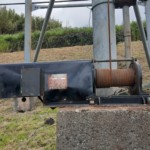 中古ウインチ交換工事