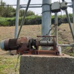 中古ウインチ交換工事