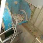 防球ネット改良工事