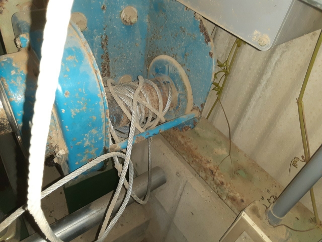 防球ネット改良工事