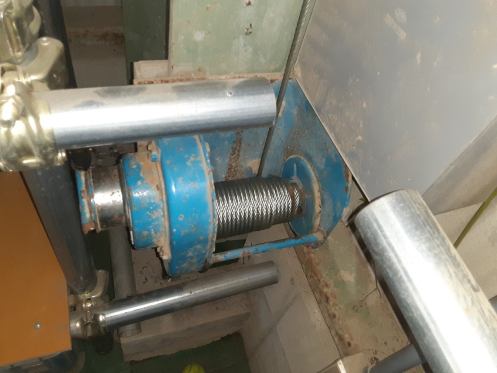 防球ネット改良工事