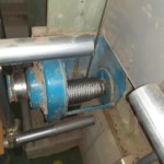 防球ネット改良工事