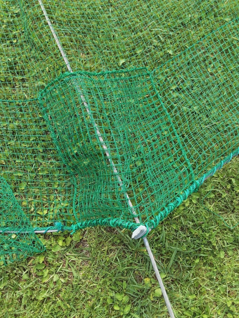 ネット補修工事