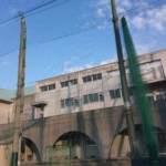 バックネット一部張替工事