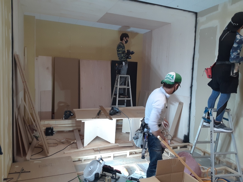 シミュレーションゴルフ新設工事