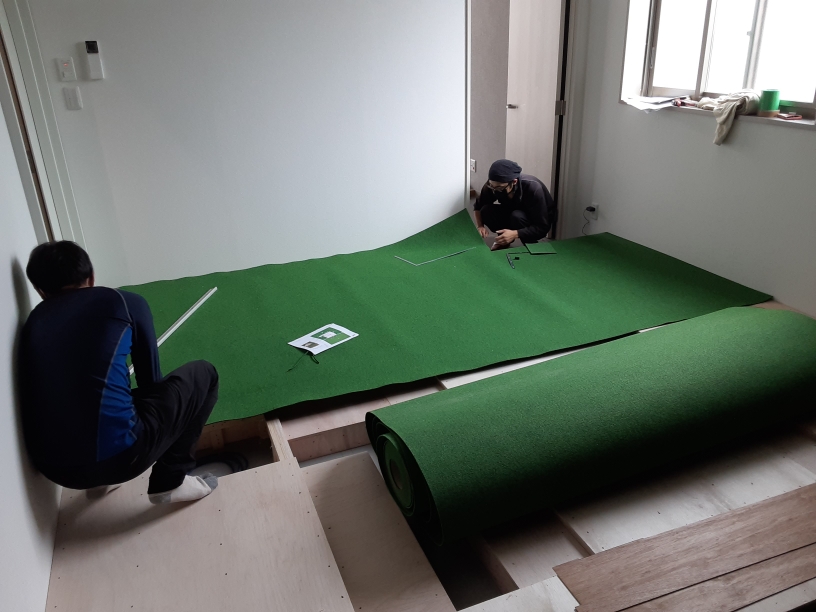 シミュレーションゴルフ新設工事