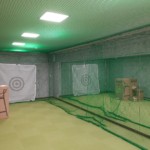 防球ネット設置工事