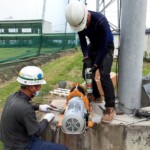 電動ウインチ交換工事