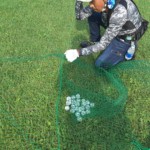 ボール落とし穴設置工事