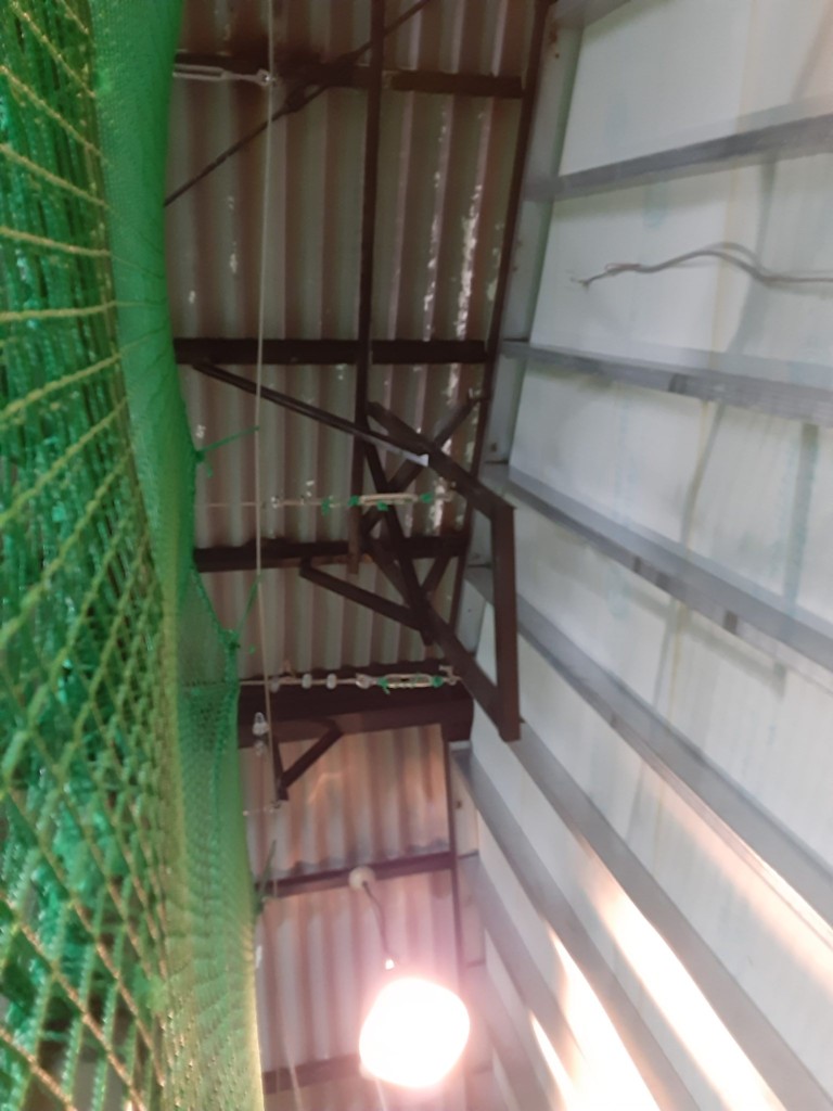 アングル溶接補強工事