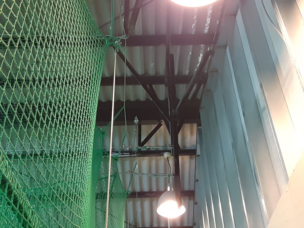 アングル溶接補強工事