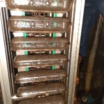 縦コンベアバケット交換工事