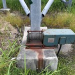 電動ウインチ交換工事