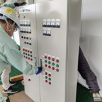 ウインチ制御盤入替工事