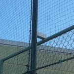 防球ネット補強工事