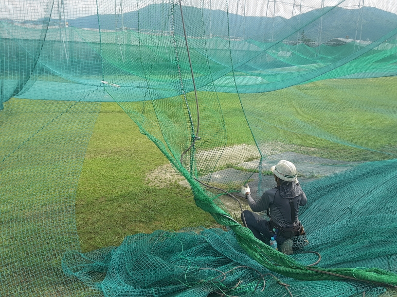 帯ネット交換他工事