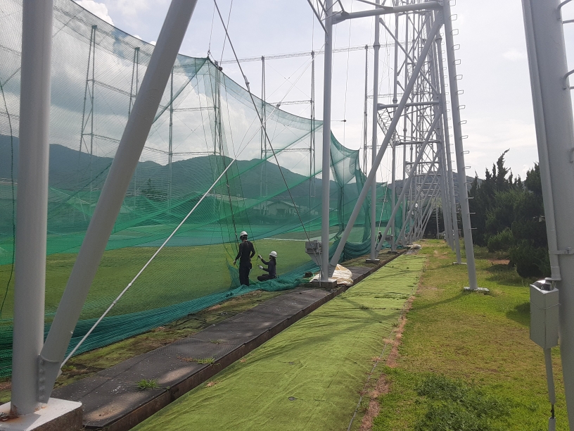 帯ネット交換他工事