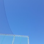 天井ネット増設工事