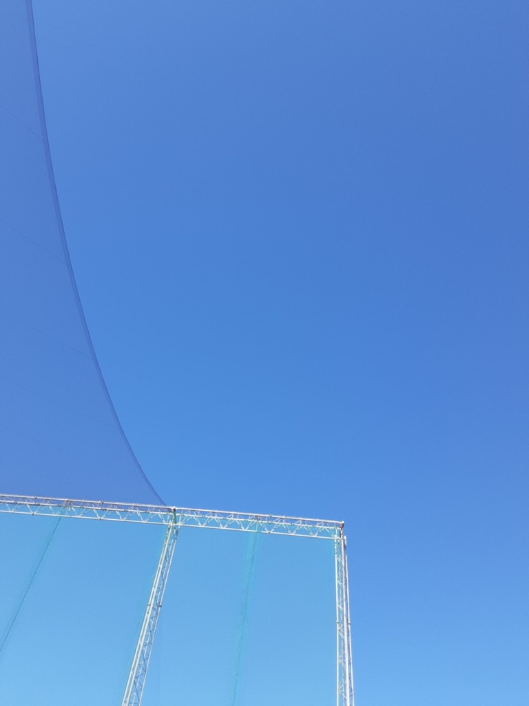 天井ネット増設工事