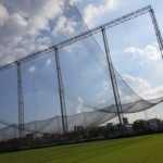 天井ネット増設工事