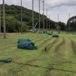 左サイドネット張替工事