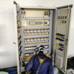 ウインチ制御盤入替工事