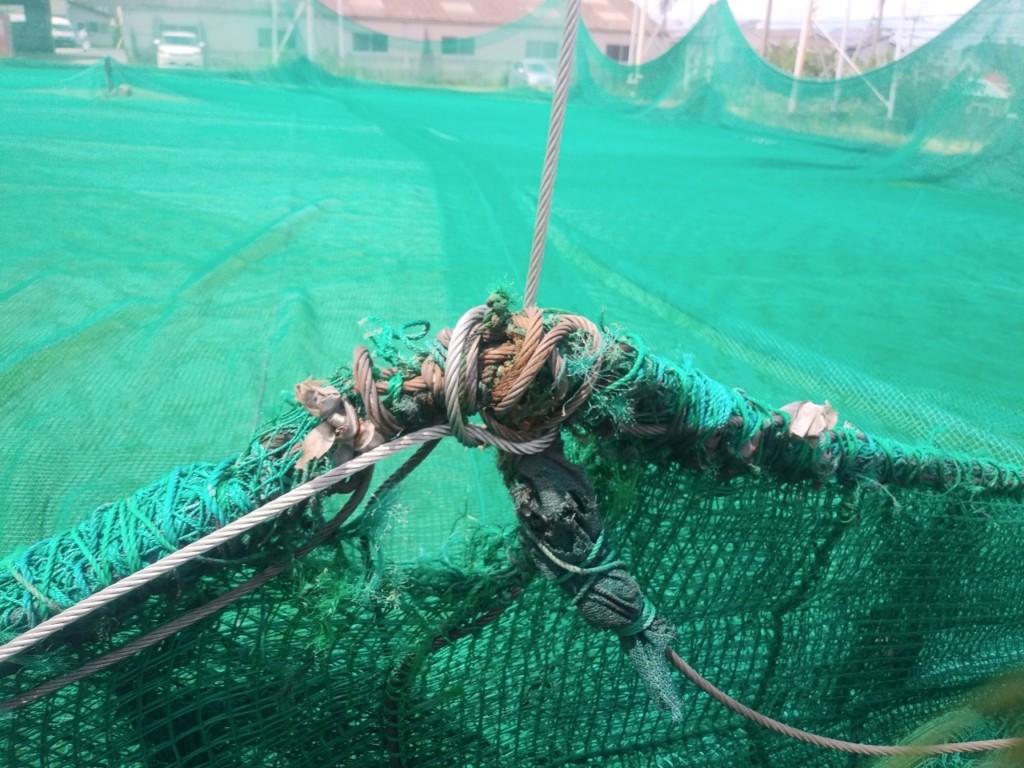 巻ワイヤー交換工事